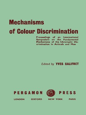 cover image of Mechanisms of Colour Discrimination